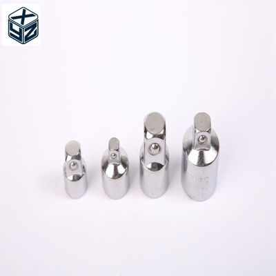 Adaptateur et réducteur de prise d'impact en argent de 1/2&quot; avec matériau naturel CRV finition