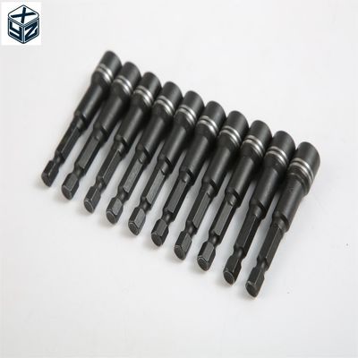 ODM fournisseur soutenu 6.35 hexagone CRV acier conducteur d' écrous magnétiques mis dans une boîte en plastique PE