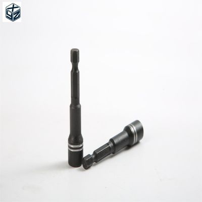 ODM fournisseur soutenu 6.35 hexagone CRV acier conducteur d' écrous magnétiques mis dans une boîte en plastique PE