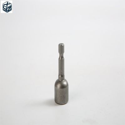 12mm*48mm*5PC CRV Magnétique Nbut Set de pilote avec finition naturelle et 1/4 pouce Drive Taille