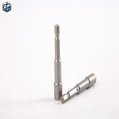 6mm*65mm*5PC CRV Matériau 6.35 Hexagone Noix magnétique pour le serrage précis