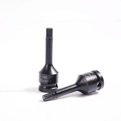 H5 ensemble de prise d'impact hexagonale pour la réparation de voitures durables 1 1/2in, 3/4in, 1/2in, 3/8in