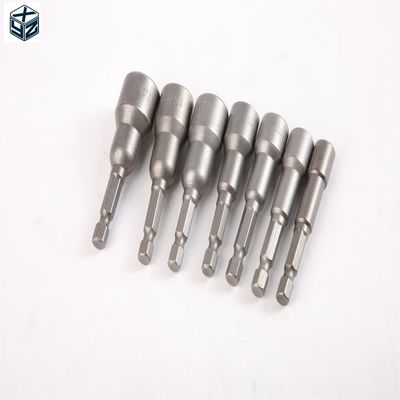 Matériau CRV 9mm*65mm*5PC pilote à écrous magnétiques