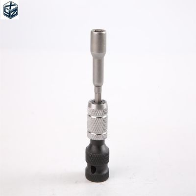 Matériau CRV non classé 6.35 Hexagon 10mm*65mm*5PC Ensemble de pilote à écrous magnétiques forts