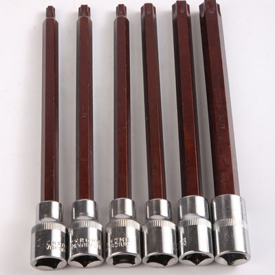 Matériau S2 personnalisé 32 pièces T Type Bit Socket Set 55 mm à 200 mm