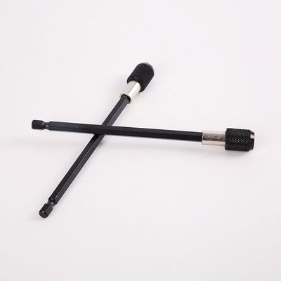 Peinture électrophorétique noire personnalisée Finition 60 mm Hex Shank Drill Bit Extension