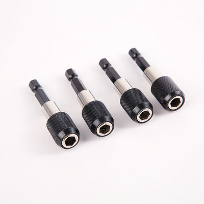 Peinture électrophorétique noire personnalisée Finition 60 mm Hex Shank Drill Bit Extension