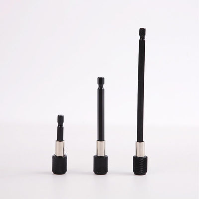 Peinture électrophorétique noire personnalisée Finition 60 mm Hex Shank Drill Bit Extension
