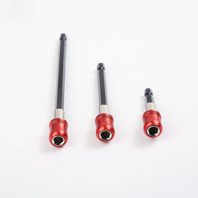Peinture électrophorétique noire personnalisée Finition 60 mm Hex Shank Drill Bit Extension