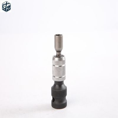 1/4 pouce Taille du lecteur Matériau CRV 6.35 Hexagon 9mm*42mm*10PC Puissant lecteur de noix magnétique