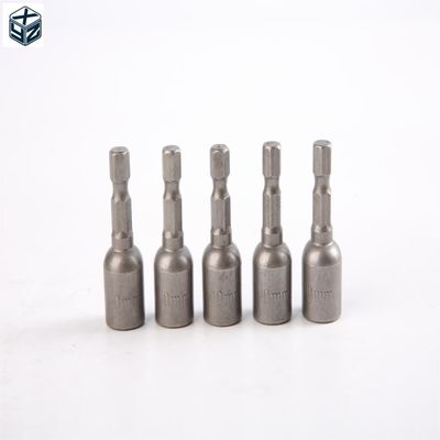 Matériau CRV 6.35 Hexagon 10mm*42mm*10PC pilote de noix magnétique pour le fort magnétique
