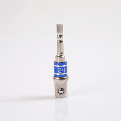 Adaptateur de prise de courant de qualité d'impact avec manche en aluminium 1/4 &quot; 65 mm d'acier chrome vanadium