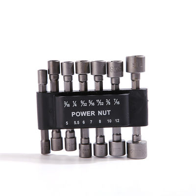 CRV 14pcs tournevis vis conducteur de prise de vitesse ensemble de noix conducteur ensemble pour forer outil à main