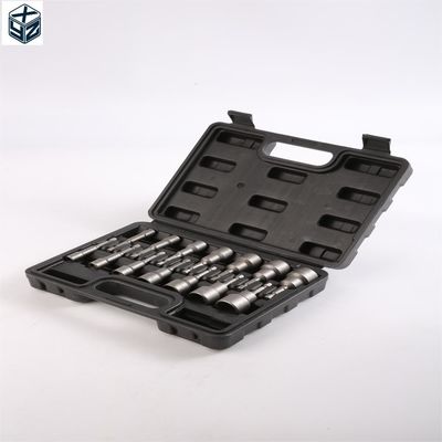 ODM 14 pièces 2.5 &quot; Magnétique métrique rapide de changement Hex étang Noix pilote ensemble de prise d'impact