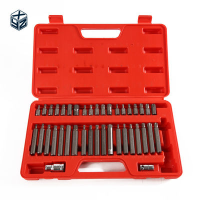41pcs boîte en plastique ensemble pour les outils de haute précision CRV alliage d'acier de qualité industrielle