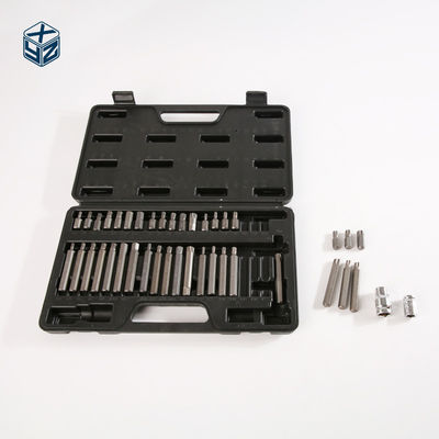 41pcs boîte en plastique ensemble pour les outils de haute précision CRV alliage d'acier de qualité industrielle