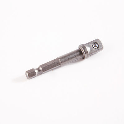 Adaptateur de prise de courant de qualité CRV en 2,5 pouces pour 1/4 &quot; Noir Original Argent
