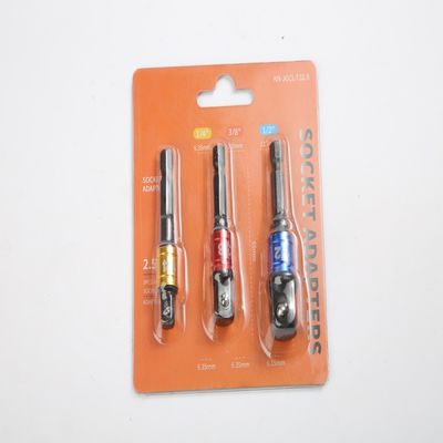 CRV 1/4' 54' MM Adaptateur de prise universel avec emballage en ampoules