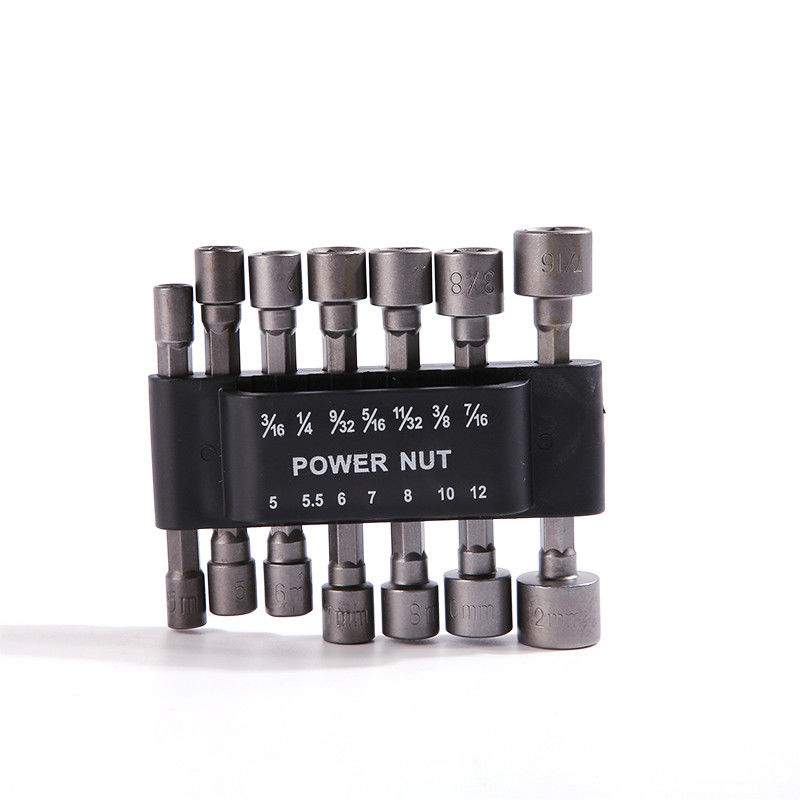 CRV 14pcs tournevis vis conducteur de prise de vitesse ensemble de noix conducteur ensemble pour forer outil à main