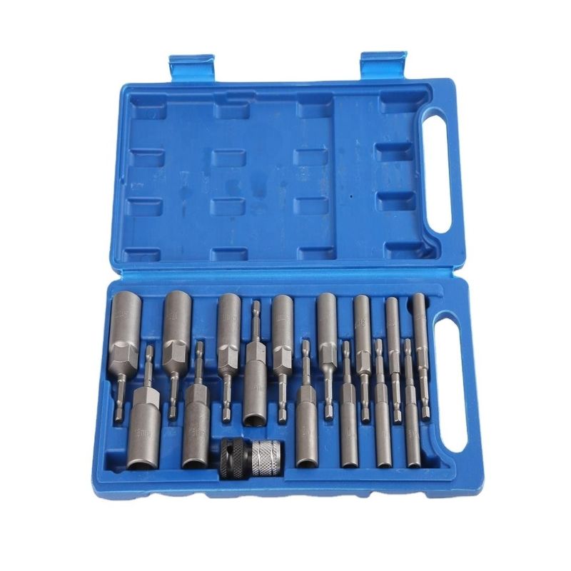 Ensemble d'outils électroniques à main de 16 pièces avec matériau CRV H5.5 à H19MM