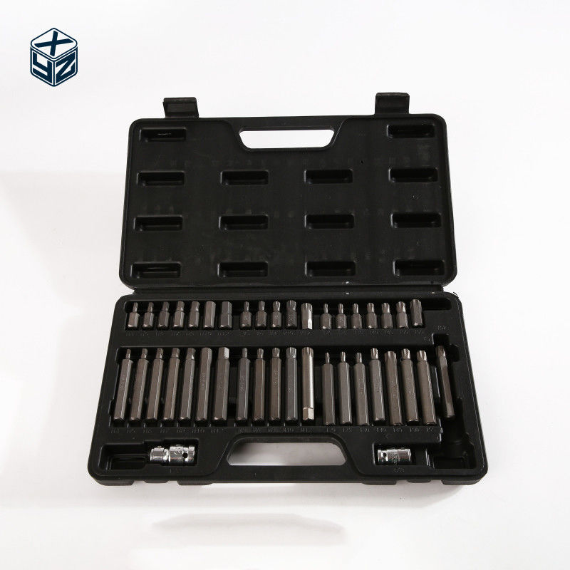 41pcs boîte en plastique ensemble pour les outils de haute précision CRV alliage d'acier de qualité industrielle